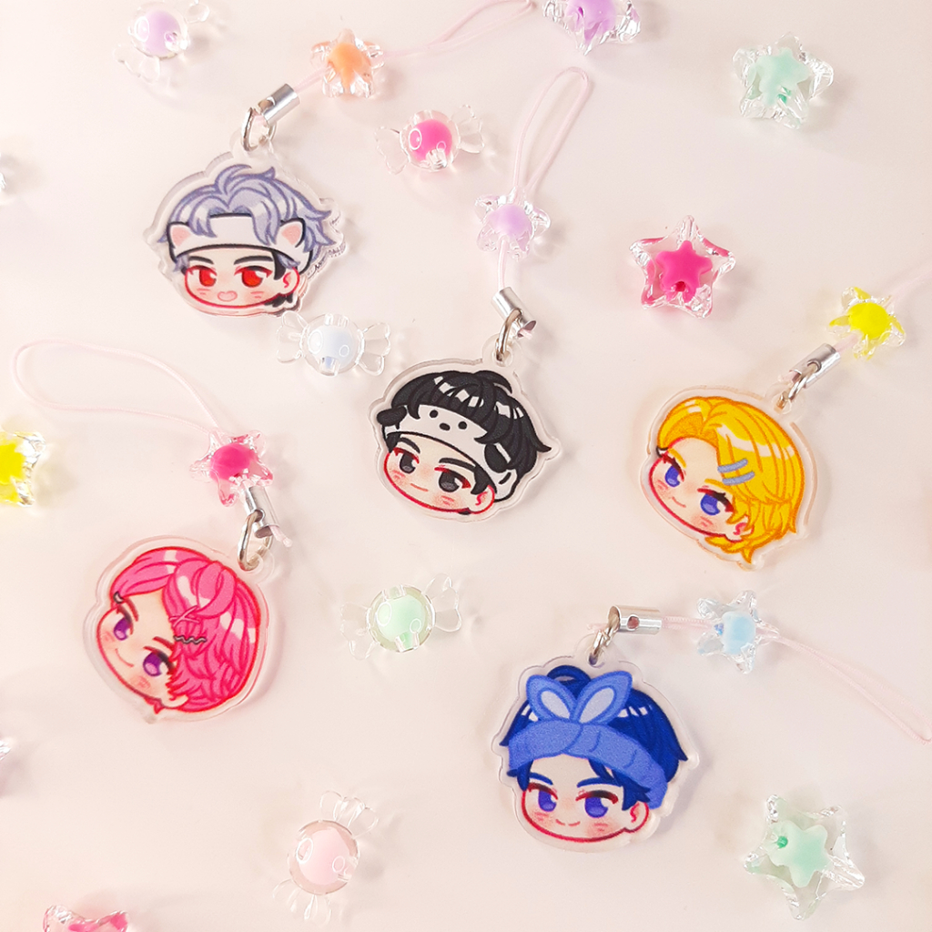 PLAVE Acrilyc Phone Charm