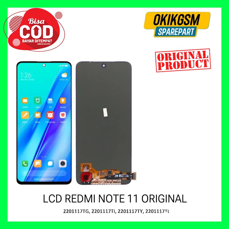 LCD Touchscreen REDMI NOTE 11 4G Original Amoled