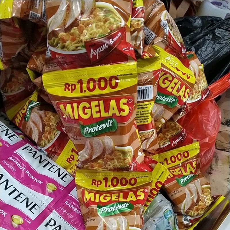 

MIGELAS 30G ISI 15 SACHET ,PER RENTENG