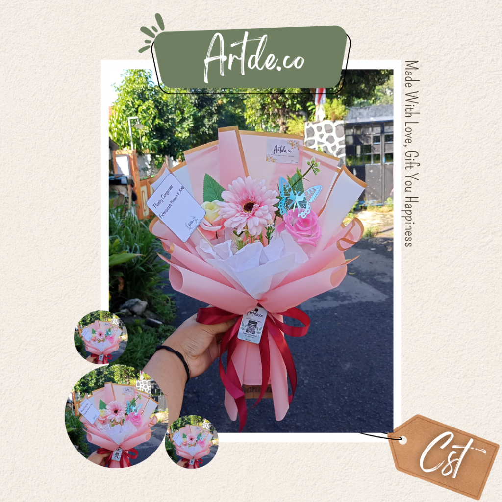 BUKET BUNGA - BUKET BUNGA ARTIFICIAL - BUKET BUNGA PREMIUM