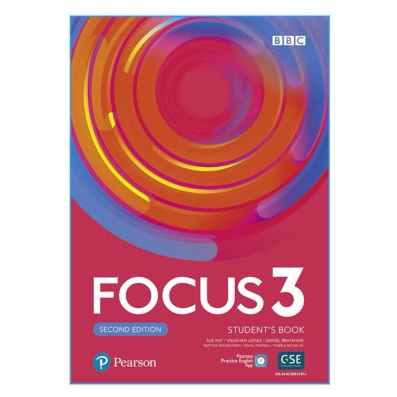FOCUS Second Edition, NEW ORIGINAL Pearson Book