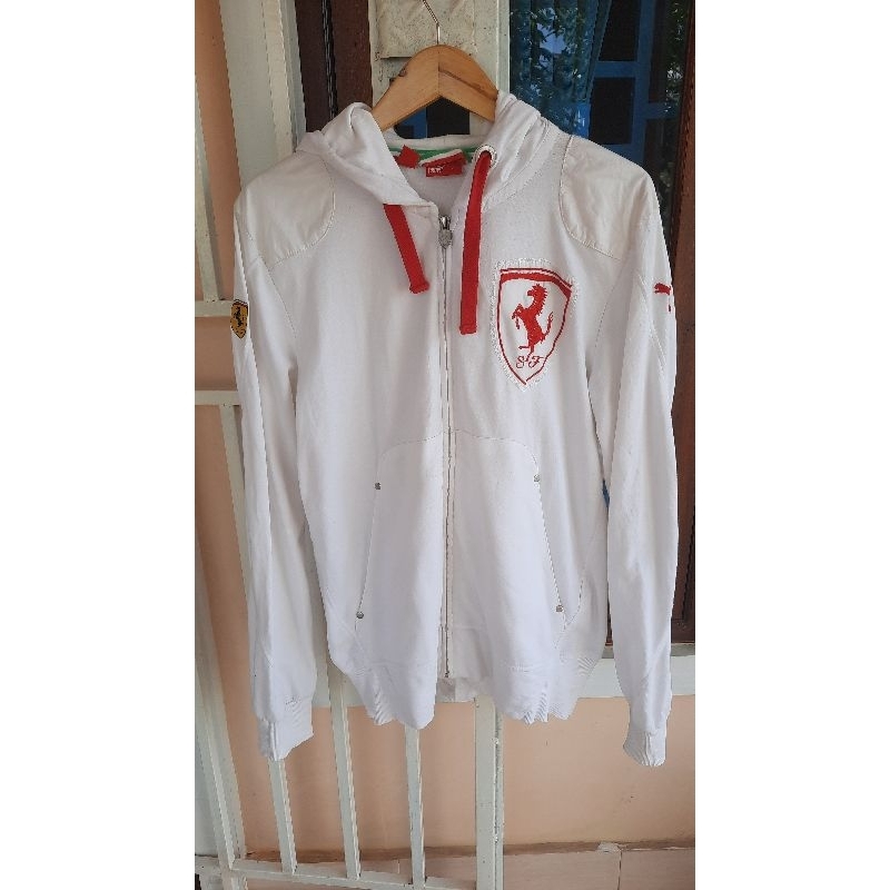 Hoodie Zhipper Puma Ferrari size M to L