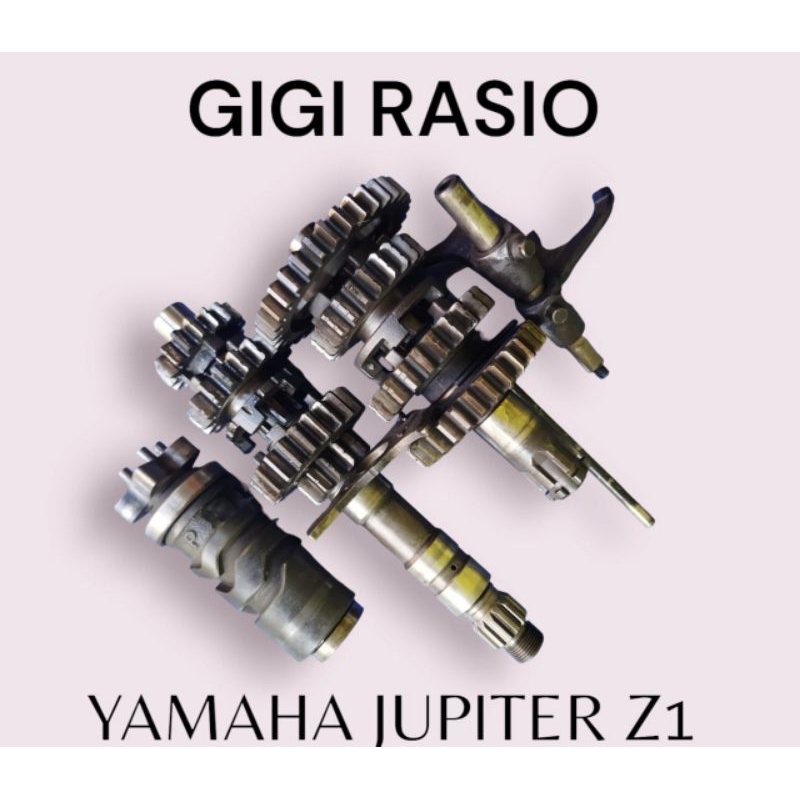 Gigi rasio gigi transmisi gigi rasio Yamaha Jupiter Z1 original