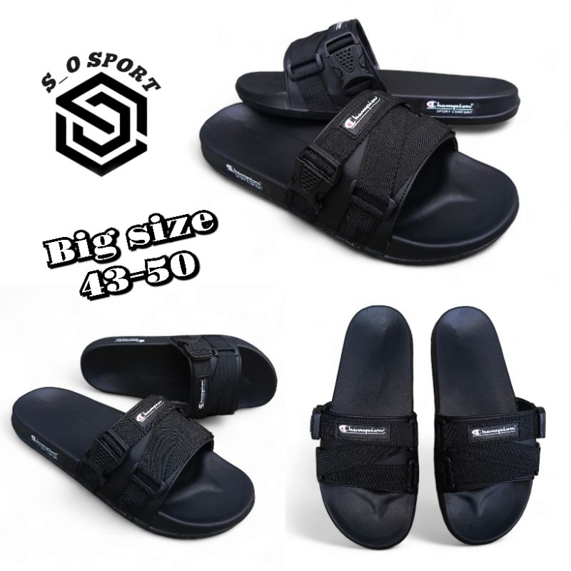 Sandal Pria Champions Big Size 47 48 49 50 Sandal Slop Pria Big Size 43 44 45 46 47 48 49 50 Sandal 