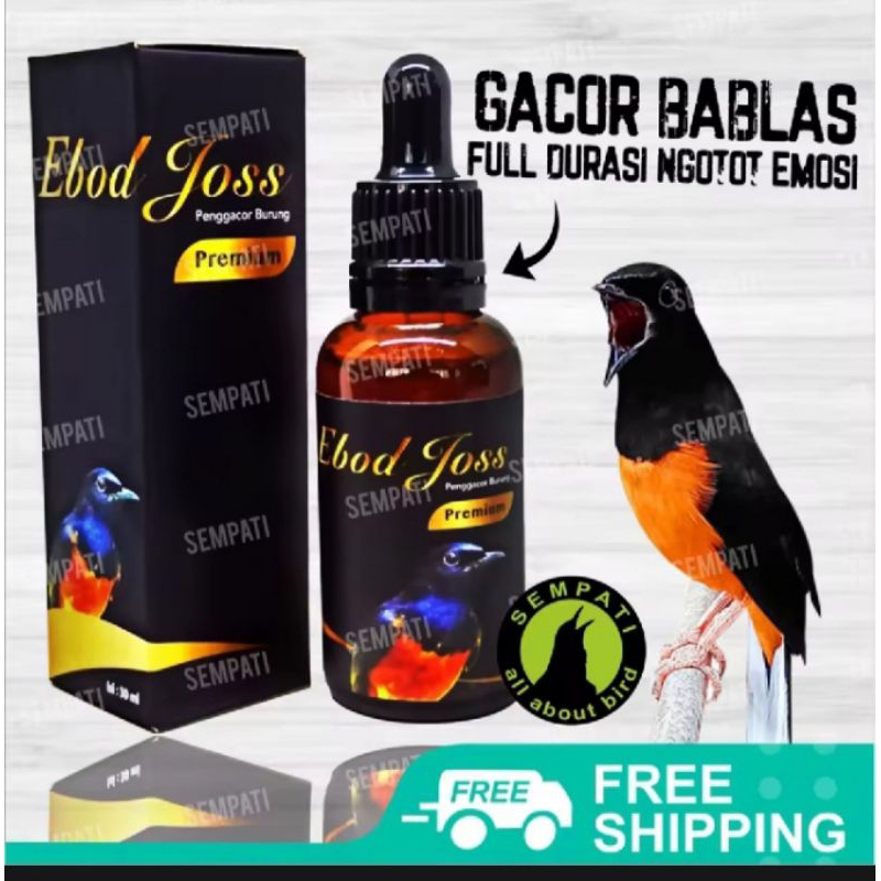 Ebod joss premium penggacor vitamin burung ebod jaya ebod jos josss