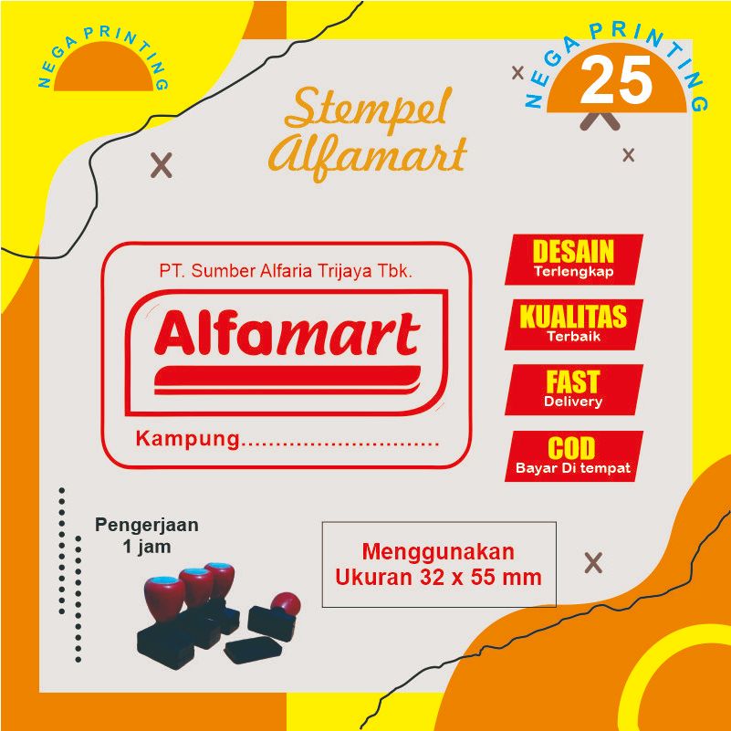 

Stempel Alfamart custom