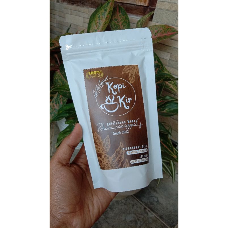 

(PREMIUM) Kopi Bubuk Murni Robusta Temanggung 250 gr