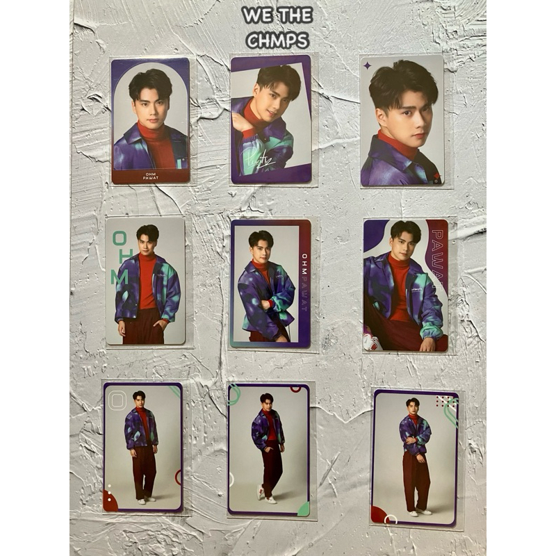 Official Photocard Super Color Ohm Pawat PC SC Ohm Pawat GMMTV