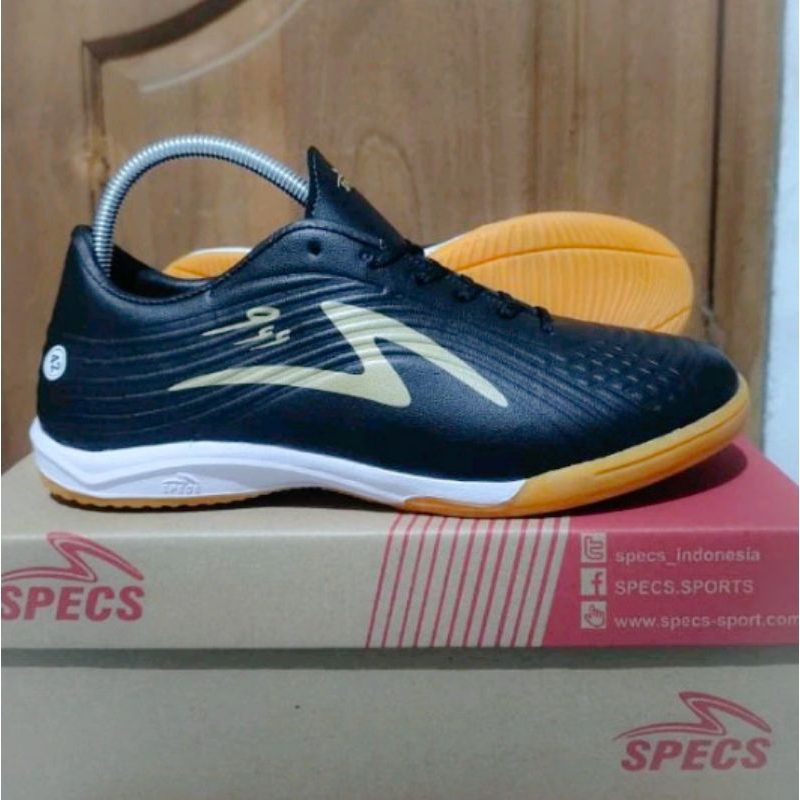 SEPATU FUTSAL SPECS METASALA NATIVE BLACK COMPONEN ORI
