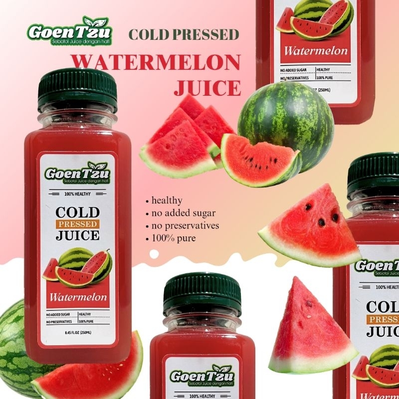 

Jus Semangka / Watermelon Juice Cold Pressed