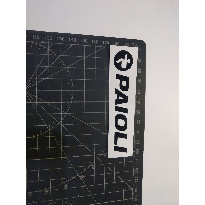 

cutting stiker paioli