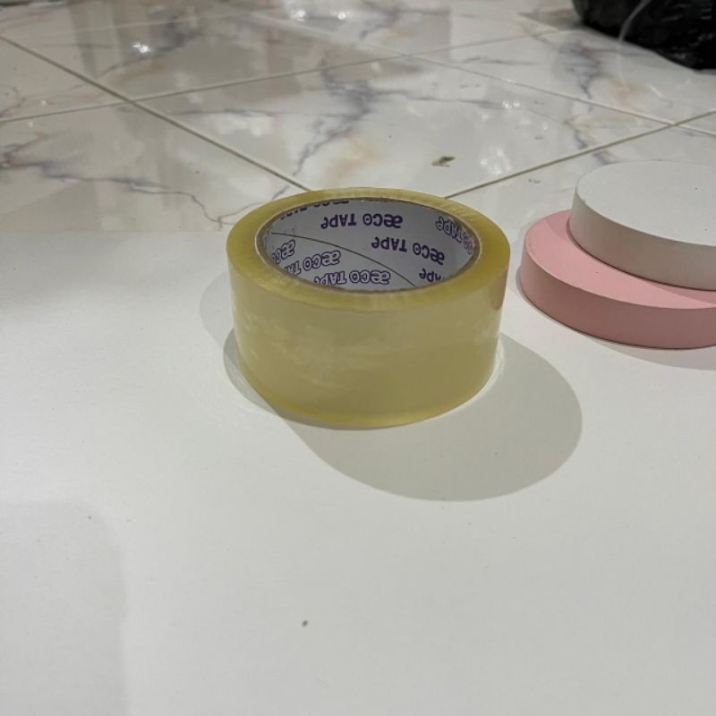 

Termurah Lakban bening 48x90 yard aeco tape