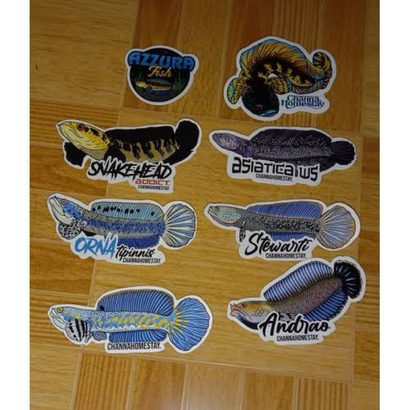 

Stiker Andrao Tahan Air Bahan HighFin