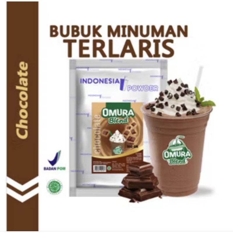 

bubuk OMURA BLEND coklat / bubuk minuman coklat / 500g