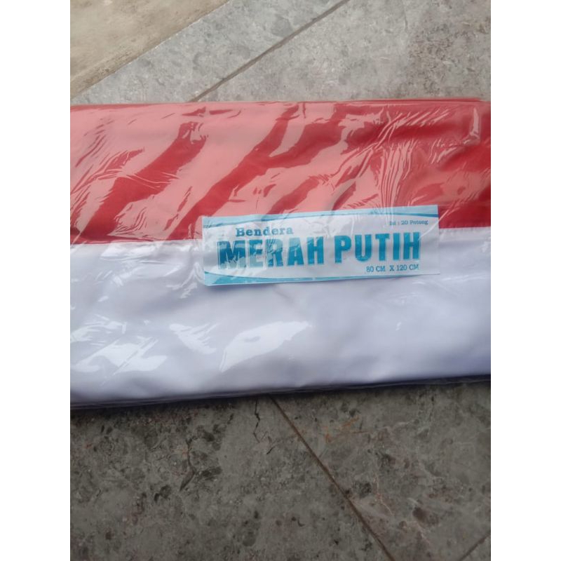 Bendera Merah Putih 80x120 / Bendera Kantor /Bendera Merah Putih