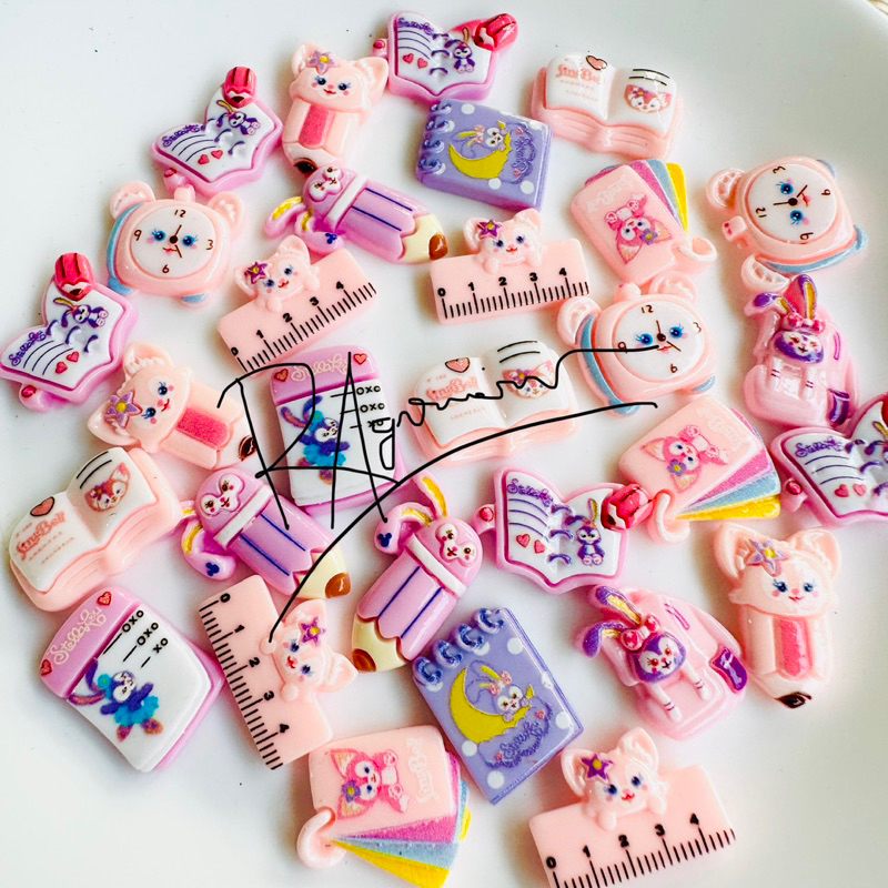 Miniatur Clay Karakter Random Clay Resin KARAKTER boneka Clay Tempel Daisy Resin Clay Tempel Termura