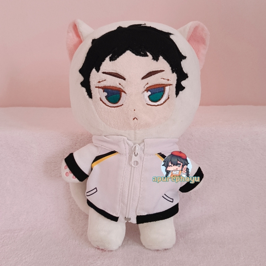 Boneka Haikyuu Akaashi Keiji Fukurodani Jersey Costume Doll Plush