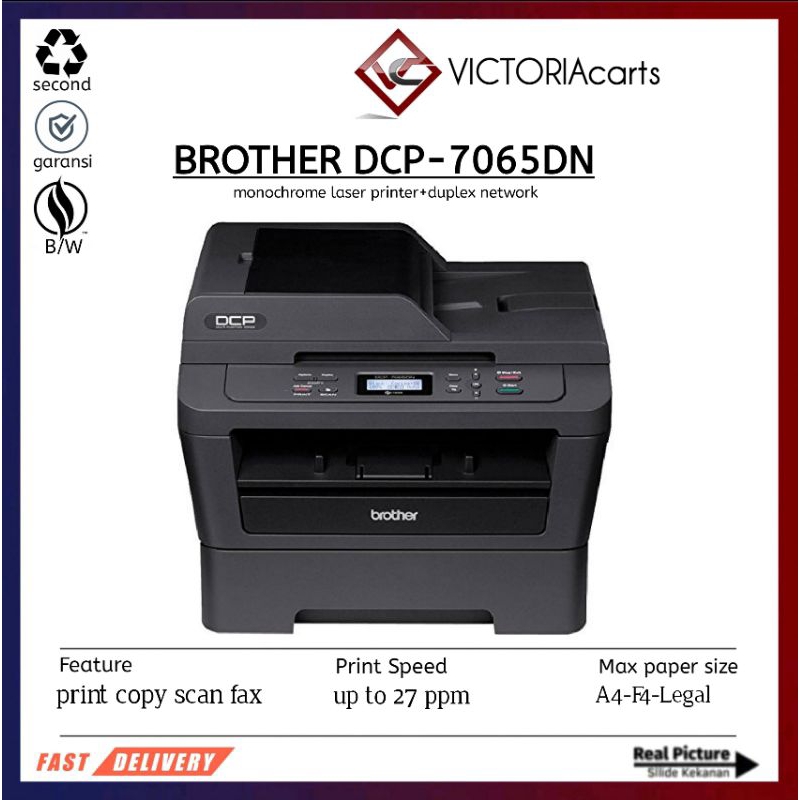 Printer Brother Dcp-7065dn multifungsi laser printer