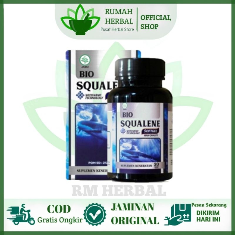 SOFTGEL Herbal Bio Squalene Terjamin BPOM