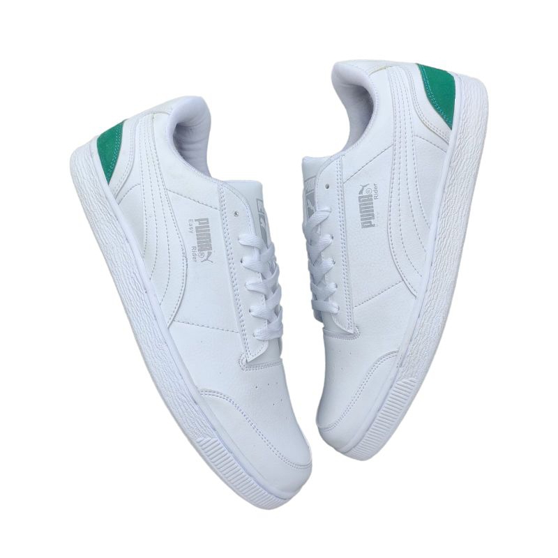 SEPATU SNEAKERS PRIA PUTIH HIJAU SIZE JUMBO 45,46,47,48