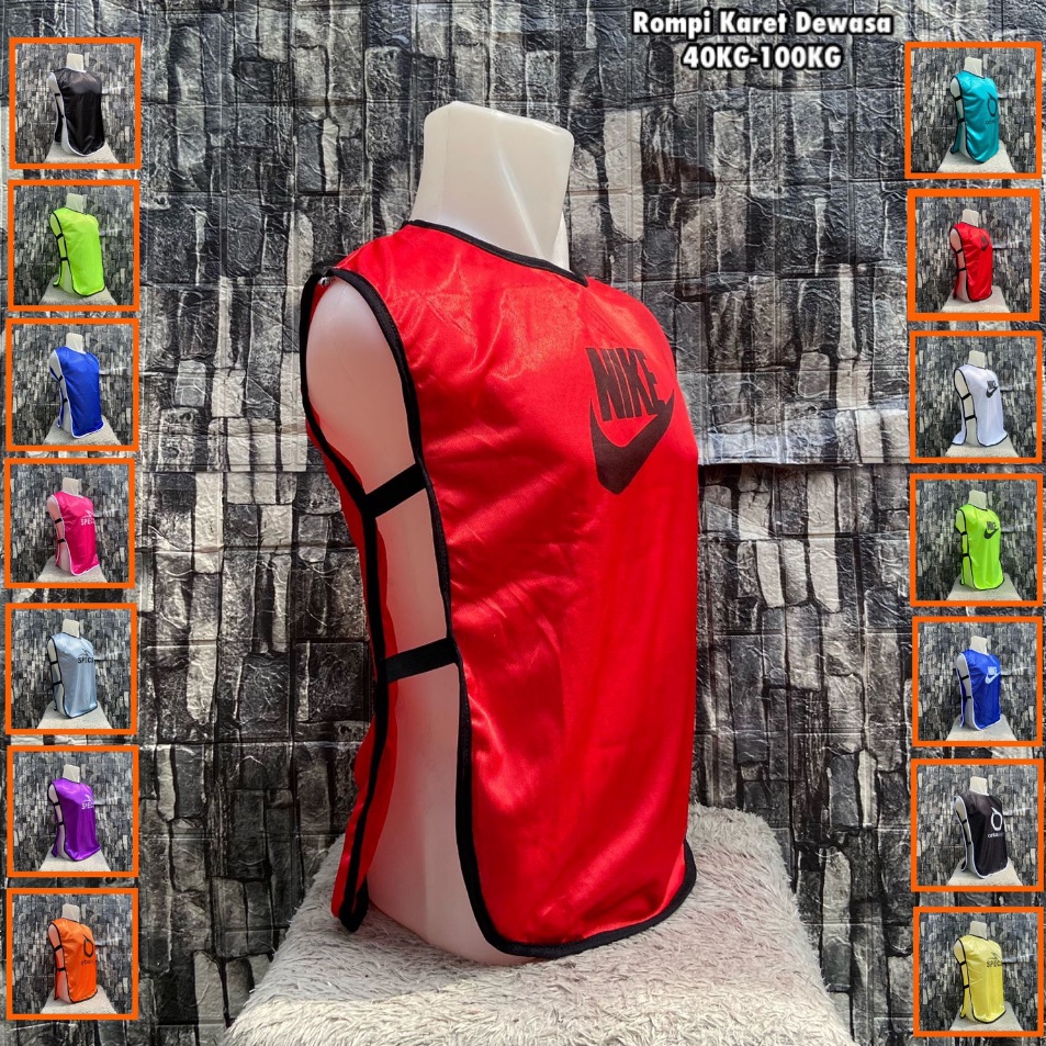 Paling Irit  Rompi Karet Bola Rompi Karet Futsal Rompi Olahaga Karet