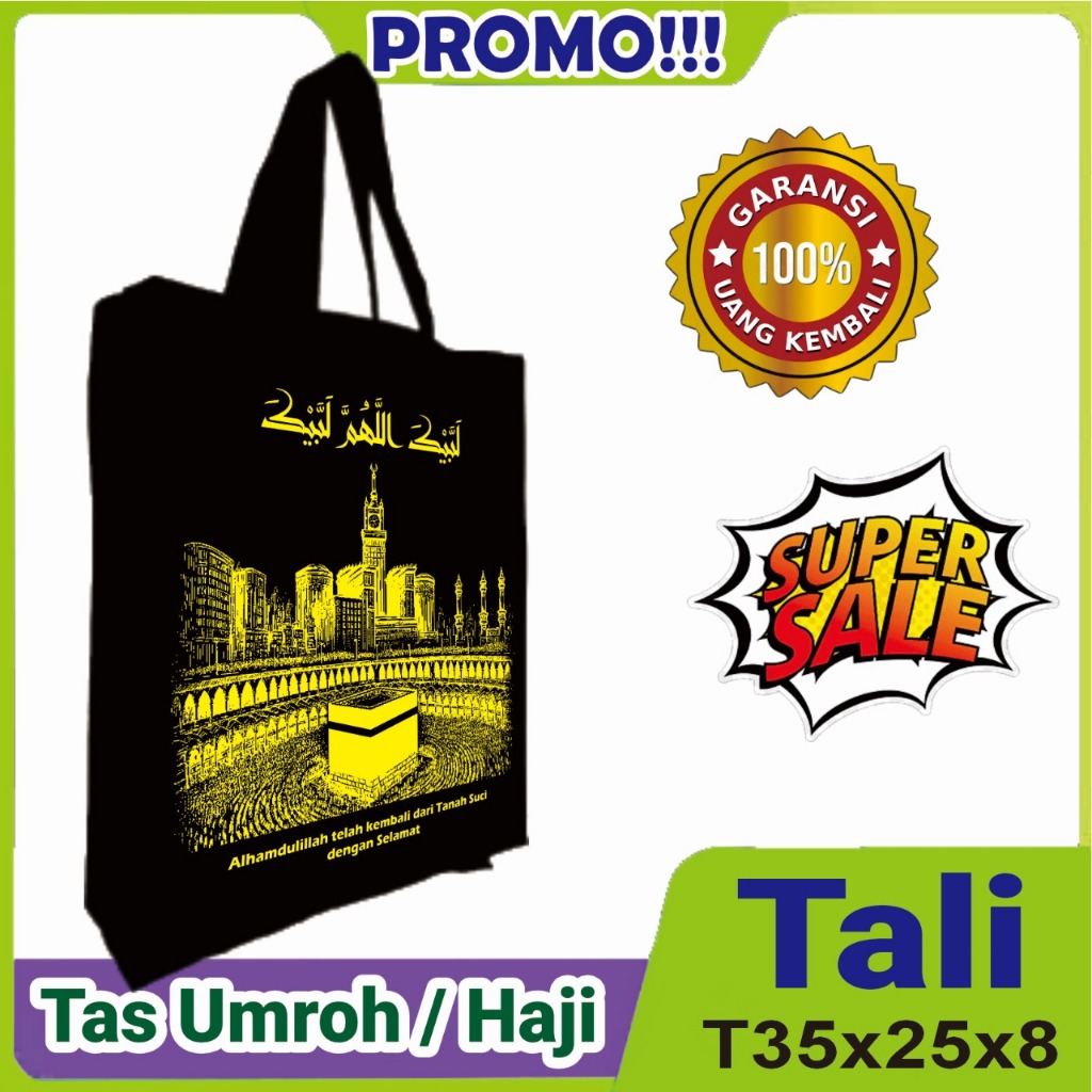 

ECER RANDOM Warna Tas Umroh atau Haji t35x25x8 (Lipat Samping)