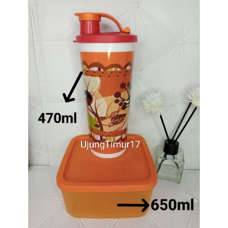 Paket bekal tupperware SECOND