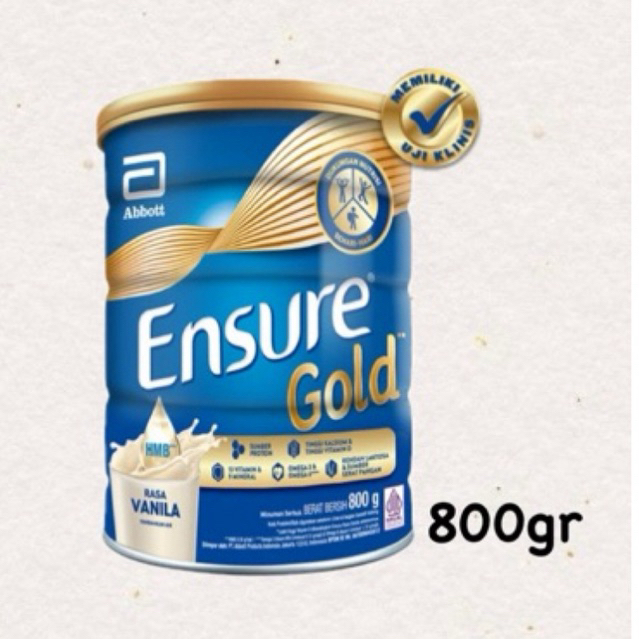 

ENSURE GOLD VANILA 800gr NEW