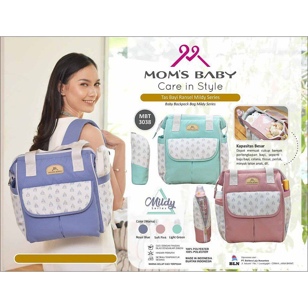 Mom's Baby Mildy Series Tas Ransel Bayi