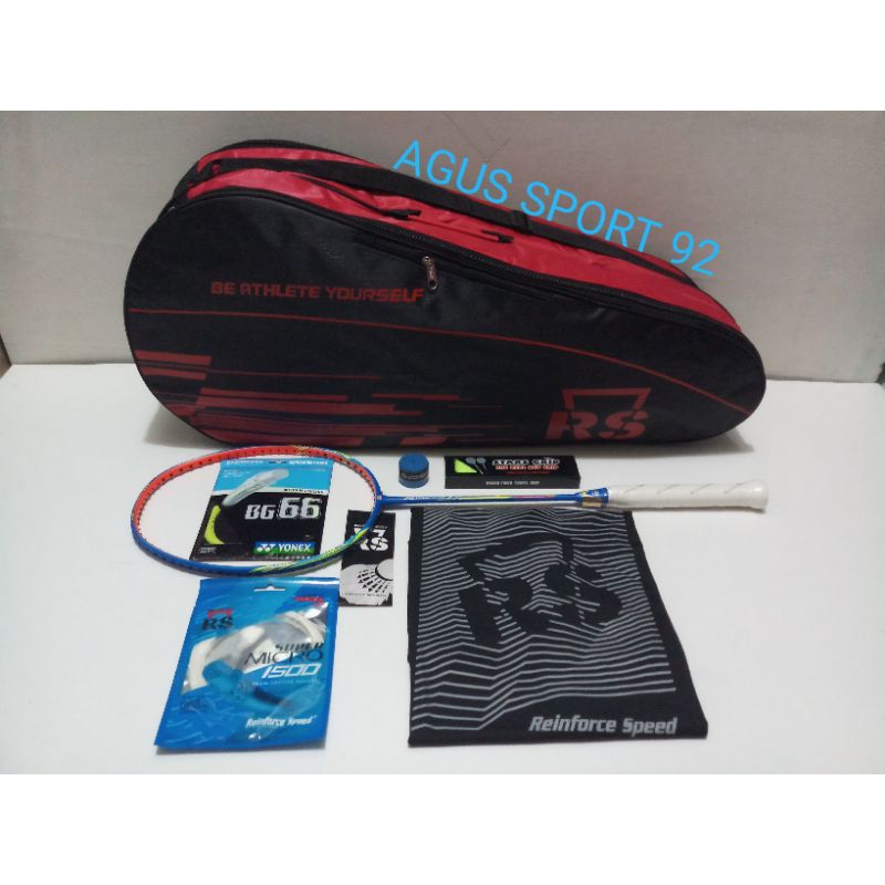 RAKET BADMINTON ORIGINAL RS METRIC POWER 7 N III