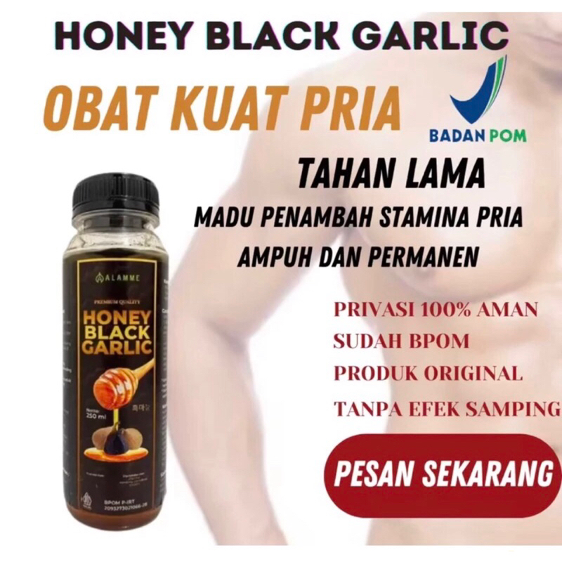 

Black Garlic Honey Madu Bawang Hitam Tunggal Lanang Premium