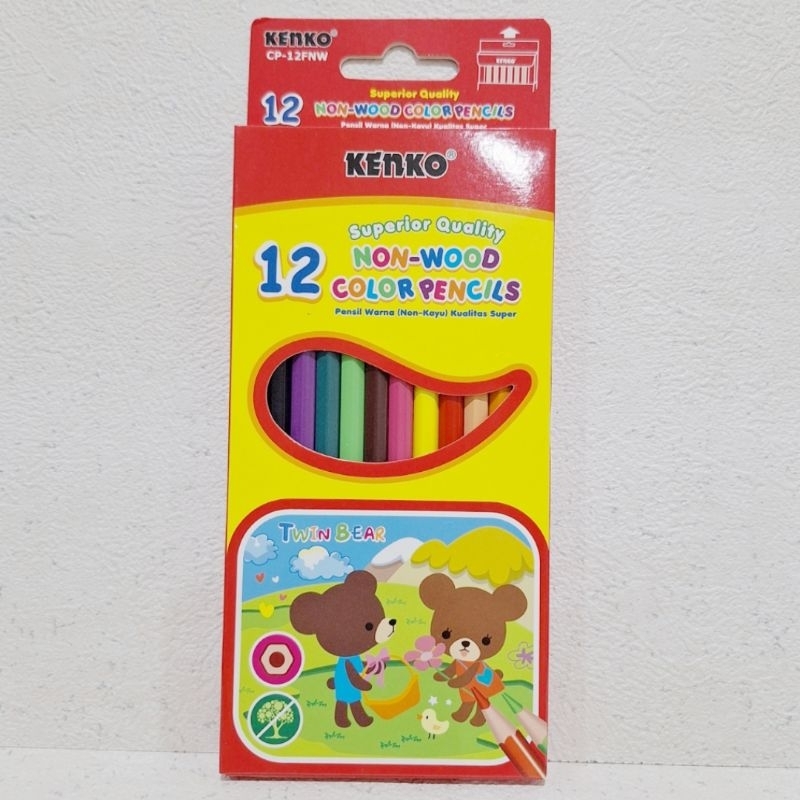 

PENSIL 12 WARNA PANJANG KENKO CP-12FNW
