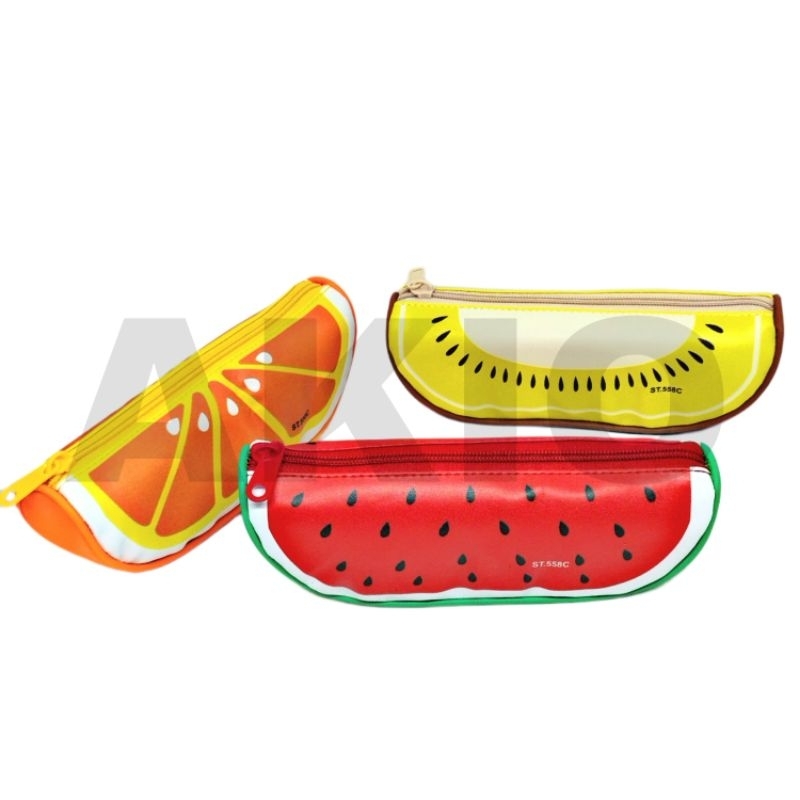 

Tempat Pensil Karakter BUAH FRUIT SEMANGKA JERUK KIWI SHINTOENG ST.558.C Lucu Zipper Ziper Resleting Pouch Kosmetik