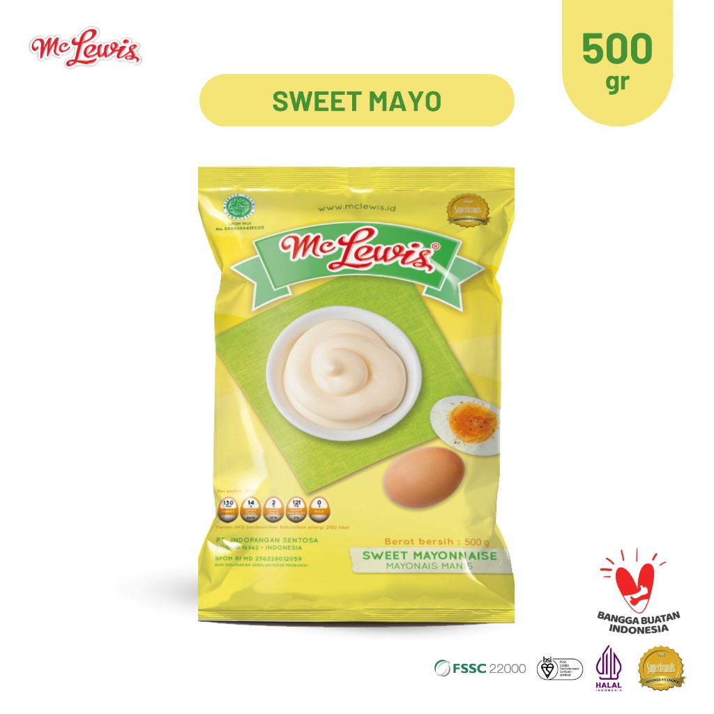 

MC LEWIS SWEET MAYONAISE 500GR