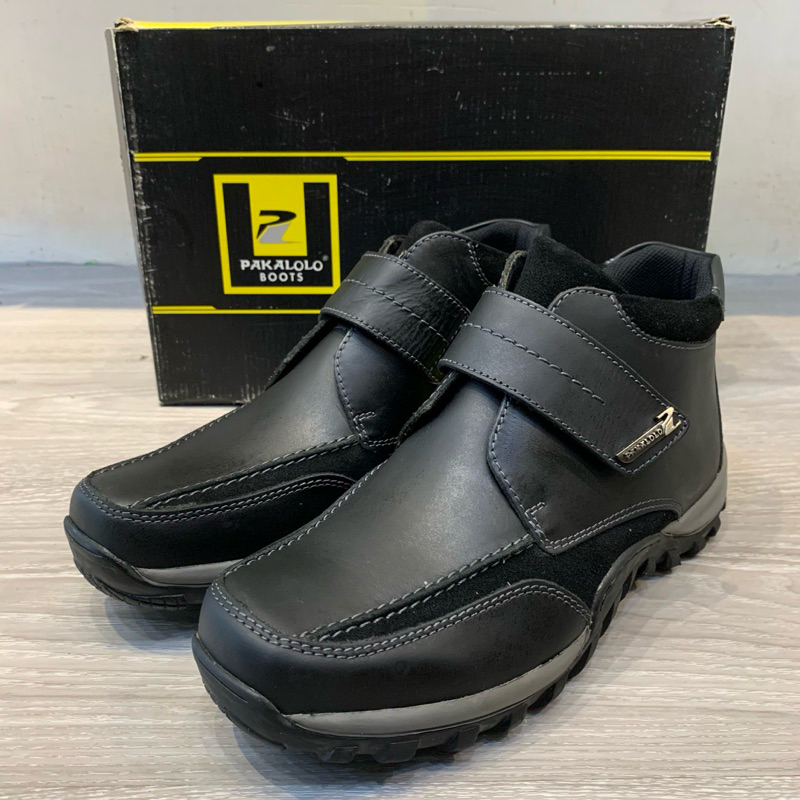 Pakalolo - Sepatu Boots Kasual Pria Kulit Asli | 62991