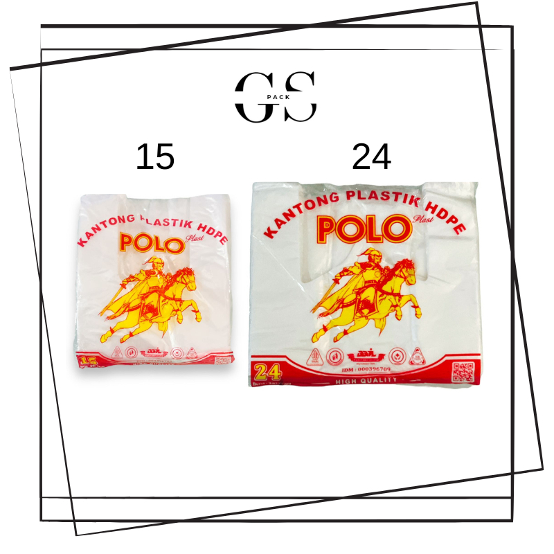 Kantong Plastik Bening HDPE Merk Polo