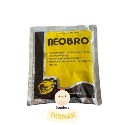 Neobro 250 gram Vitamin Suplemen Penggemuk Ayam Broiler Medion
