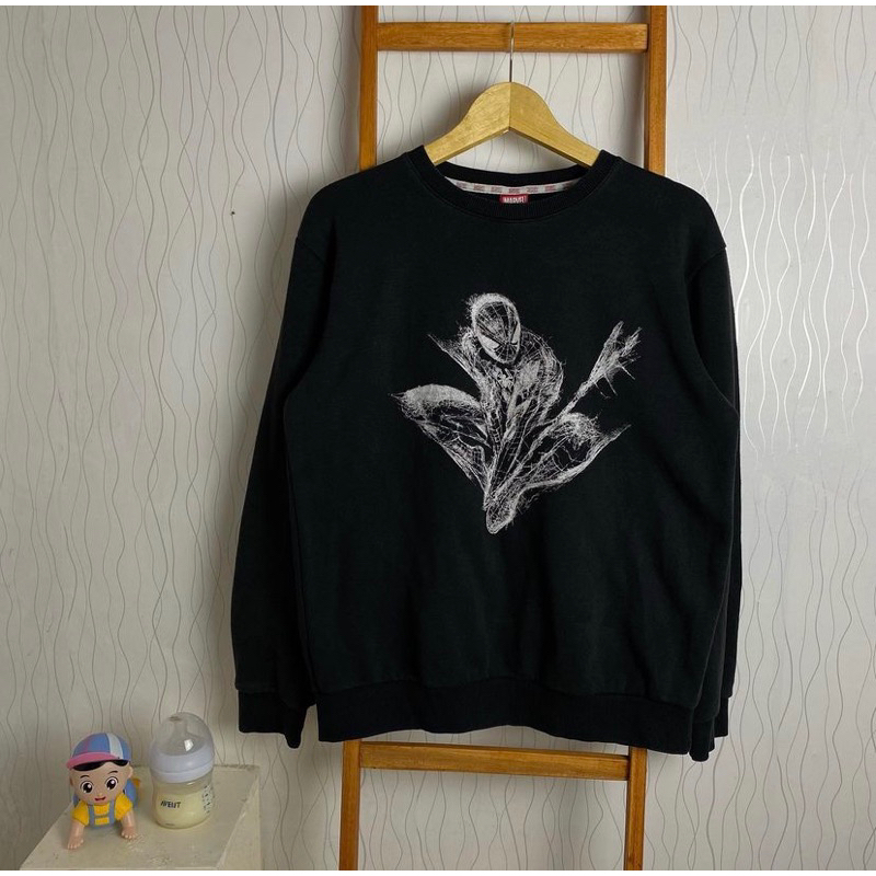 [PRELOVED] SWEATSHIRT MARVEL SPIDER MAN