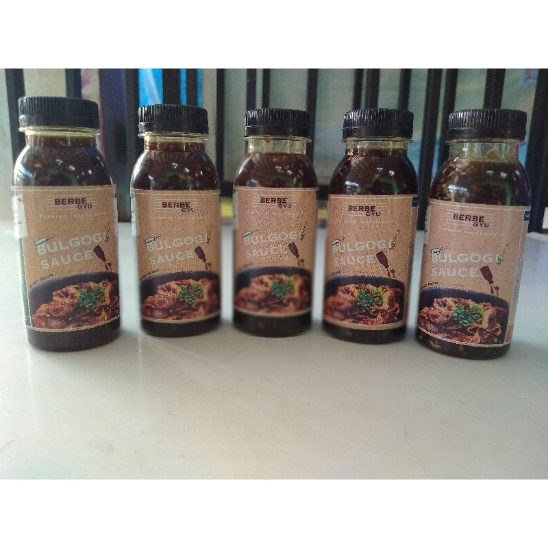 

Saus Bulgogi 100ml merk Ma Haji (barakat) botol kecil
