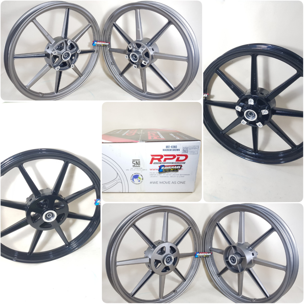 Velg Racing RPD Magnum MX-King MX King MXKING 150 Pelek Velk Casting Wheel Palang 8 P8