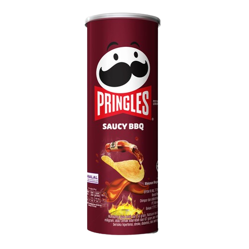 

Pringles Saucy BBQ / Kripik Kentang BBQ 102 Gr