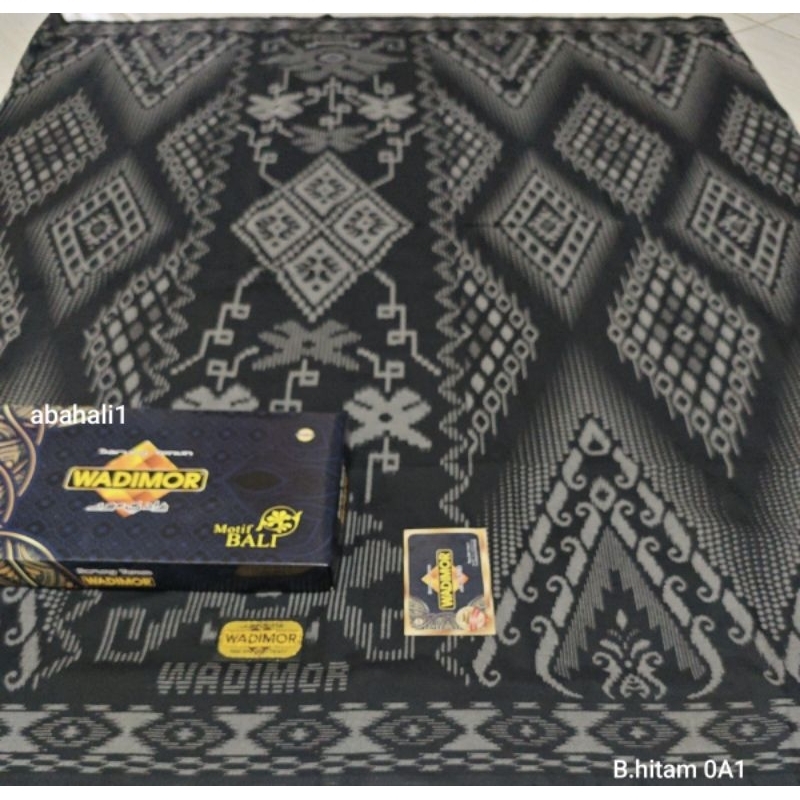 PROMO Sarung Wadimor Hitam Sarung Wadimor Motif Bali Sarung Wadimor Sarung Hitam