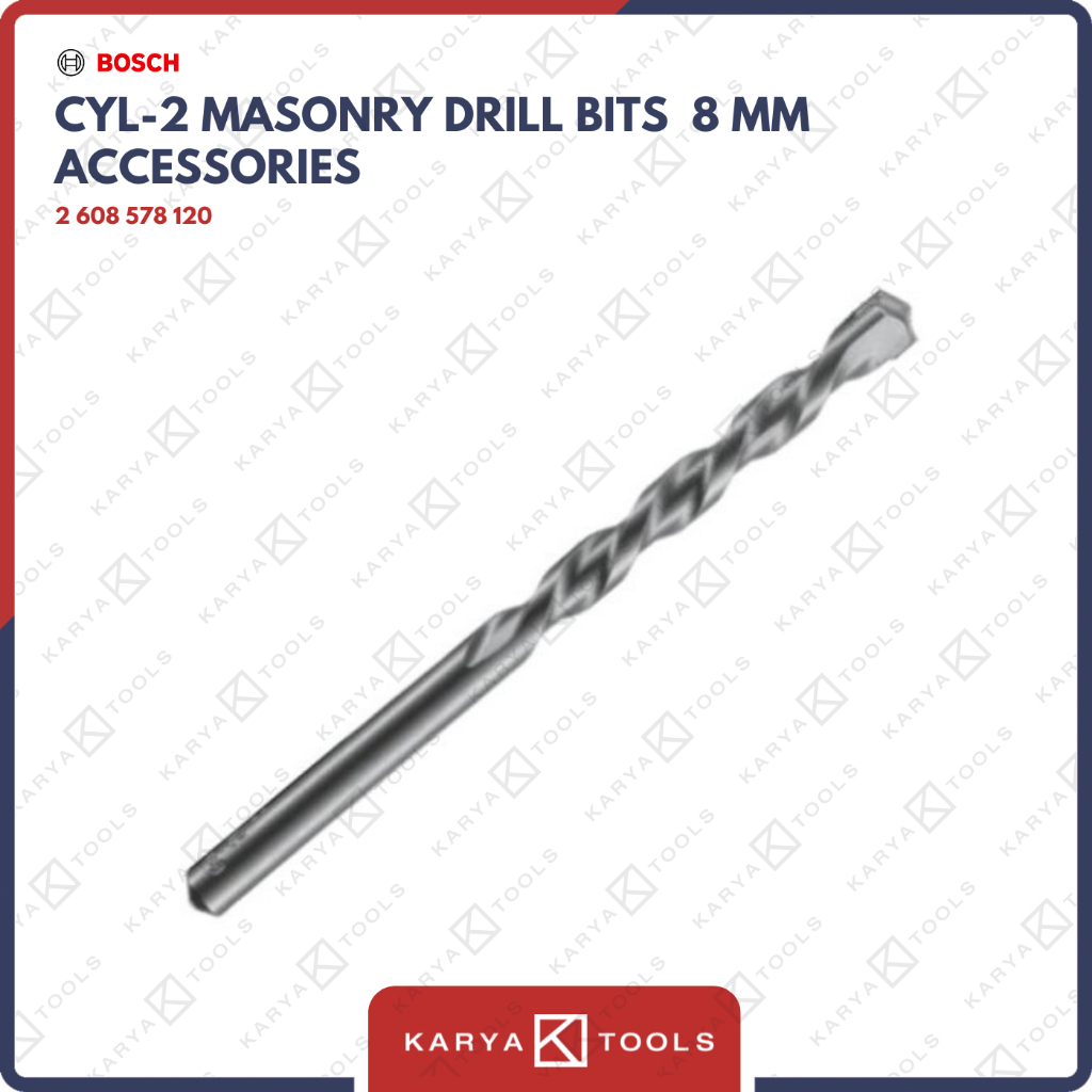 Bosch CYL-2 Masonry Mata Bor Beton 8 mm (120)
