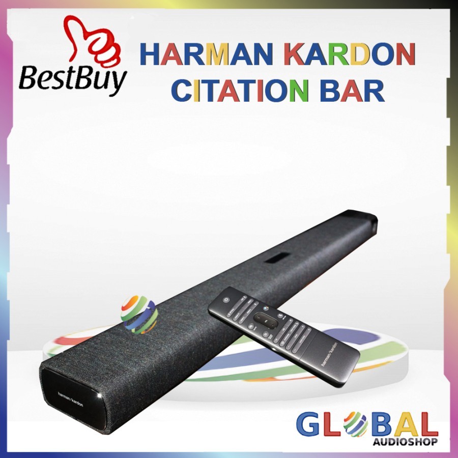 Harman Kardon Citation Bar soundbar Google assistant wifi bluetooth HDMI ARC full color LCD touch sc