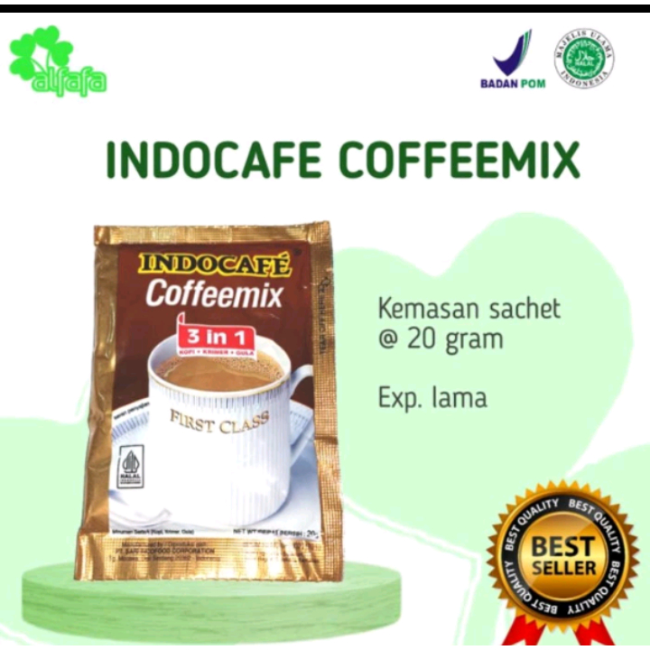 

kopi indocafe coffemix renceng isi 10 pcs x 20 gr