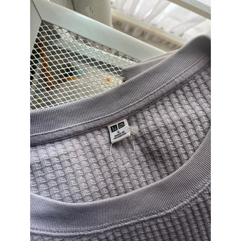 PRELOVED UNIQLO WAFFLE SWEATER