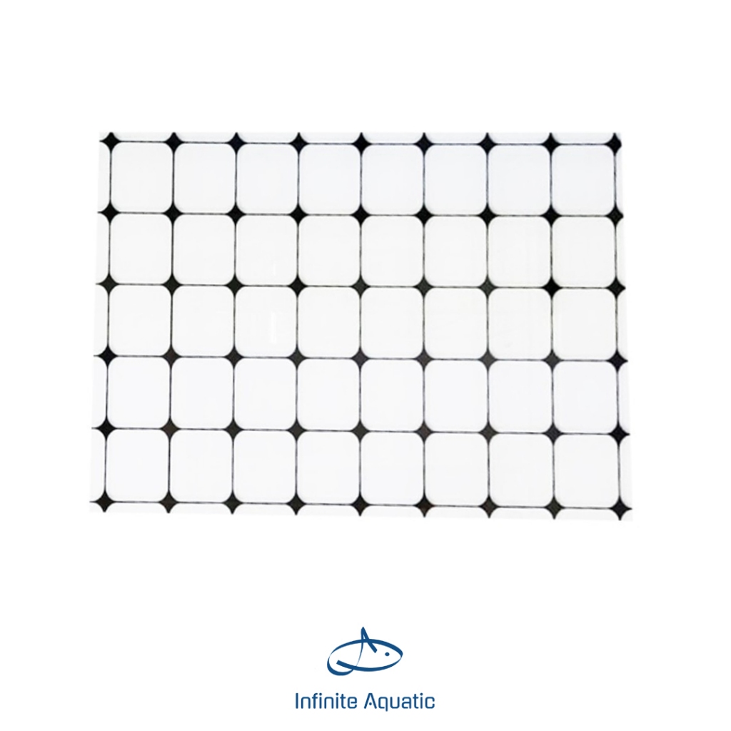 Stiker Aquarium Motif Kotak Putih Background Aquarium Premium