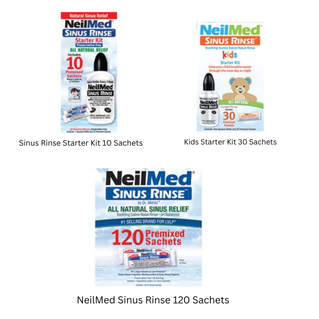 NeilMed Sinus Rinse Kids Starter Kit 30 Sachets