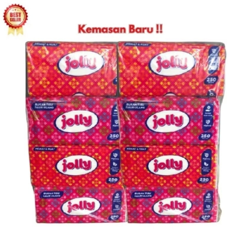 JOLLY 250SHEETS, TISSUE JOLLY