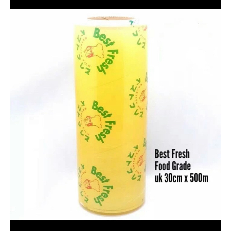PLASTIK WRAPPING FILM BEST FRESH Uk. 30 cm x 500 m | PLASTIK BUAH